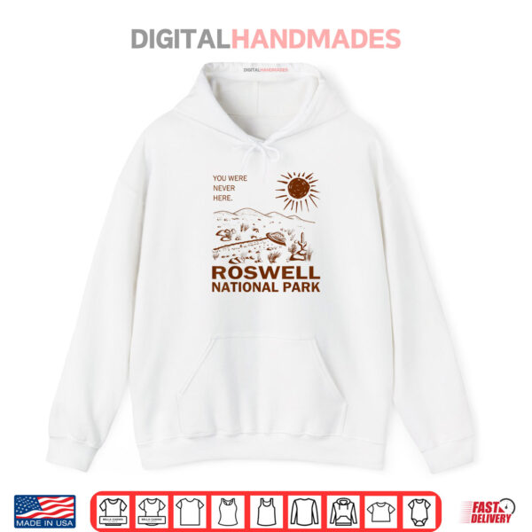 Roswell National Park UFO Flying Saucer Meme Souvenir Shirt 2 Hoodie Roswell National Park UFO Flying Saucer Meme Souvenir Shirt
