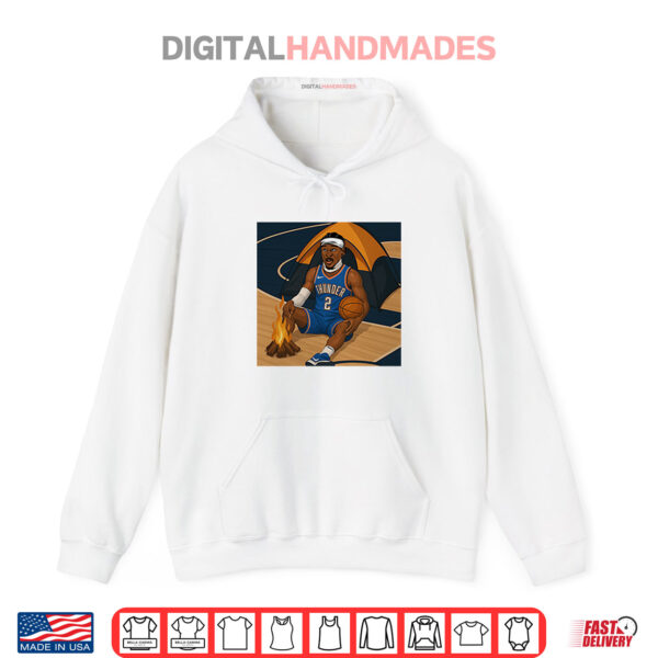 Shai Gilgeous Alexander On Fire Shirt 2 Hoodie Shai Gilgeous Alexander On Fire Shirt