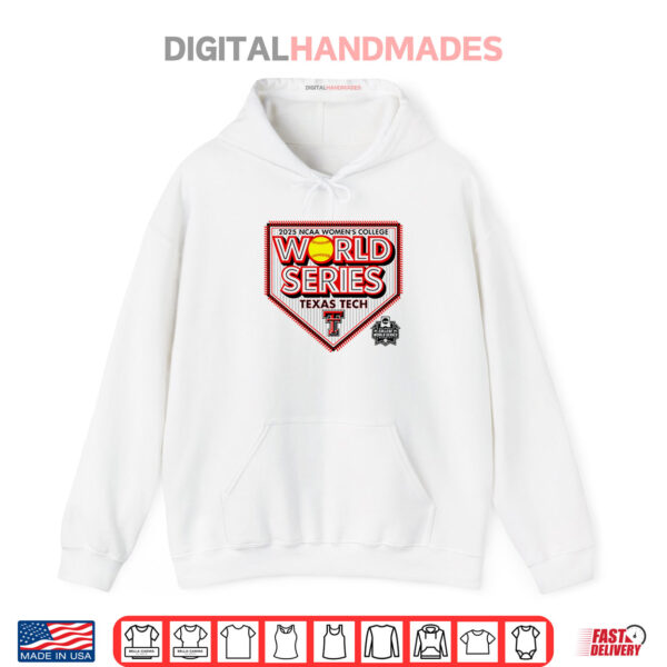 Hoodie Texas Tech Red Raiders WCWS 2025 College World Series Shirt