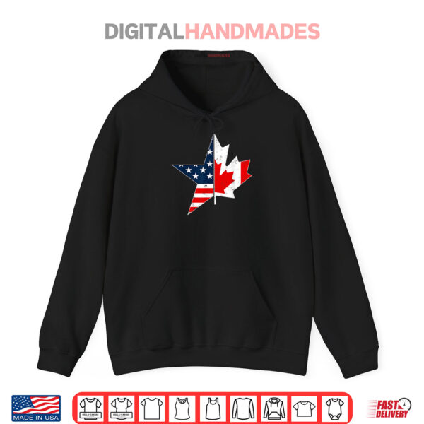 US EH Leaf USEH Canadian American Canada USA Flag Home Pride Shirt 2 Hoodie US EH Leaf USEH Canadian American Canada USA Flag Home Pride Shirt