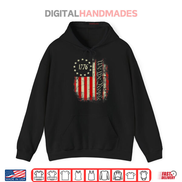 Hoodie USA US Flag Patriotic 4th of July America Shirt