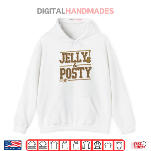 Western Jelly Roll Posty Shirt 2 Hoodie Western Jelly Roll Posty Shirt
