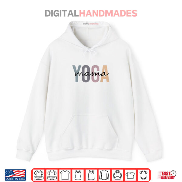 Hoodie Yoga Mama Gifts For Mommy Mother Mom Yogas Day Shirt