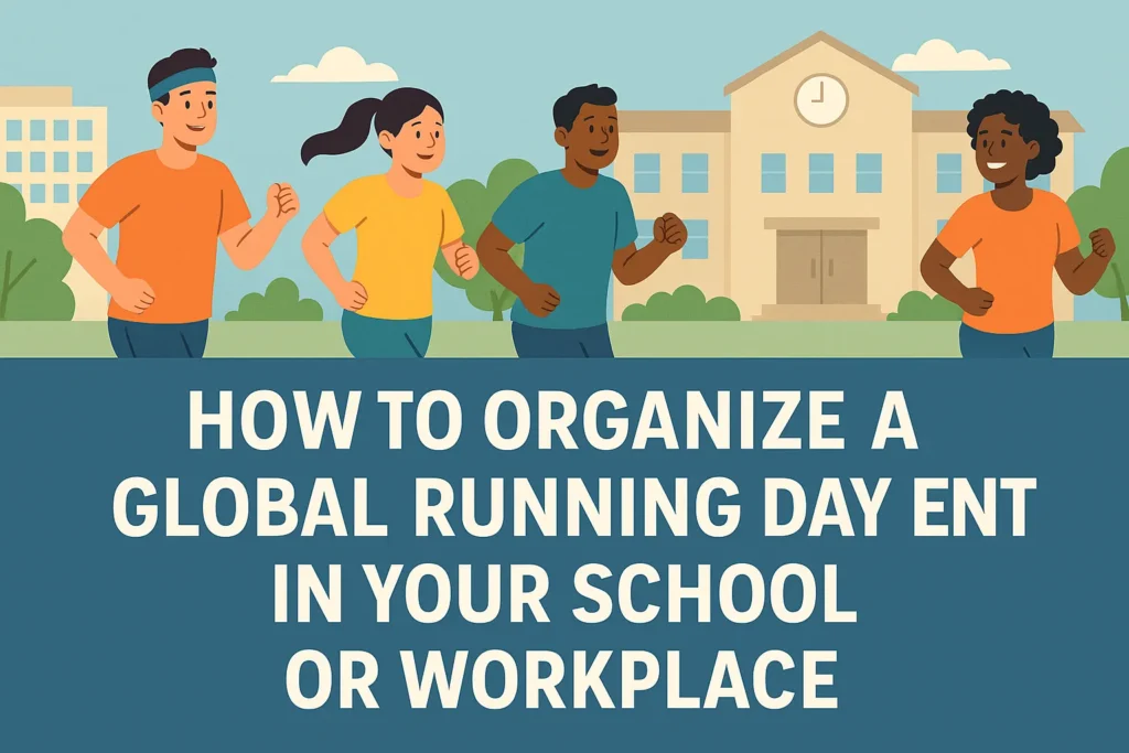 How to Organize a Global Running Day Event in Your School or Workplace 1 How to Organize a Global Running Day Event in Your School or Workplace