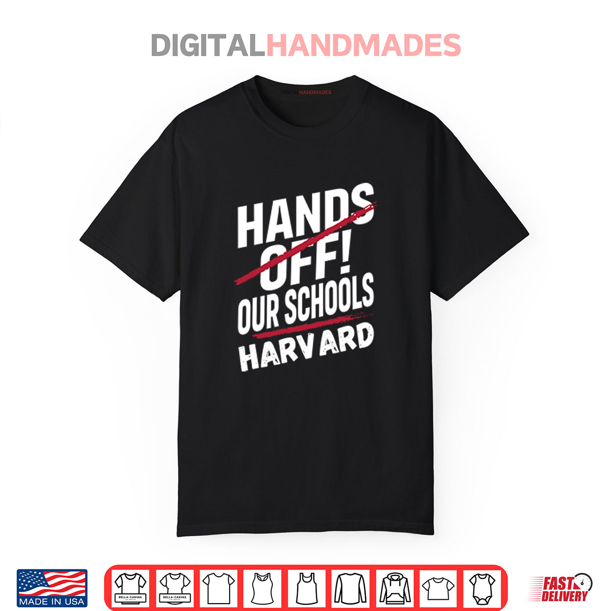 I Stand With Harvard Hands Off Anti Trump Shirt I Stand With Harvard Hands Off Anti Trump Shirt