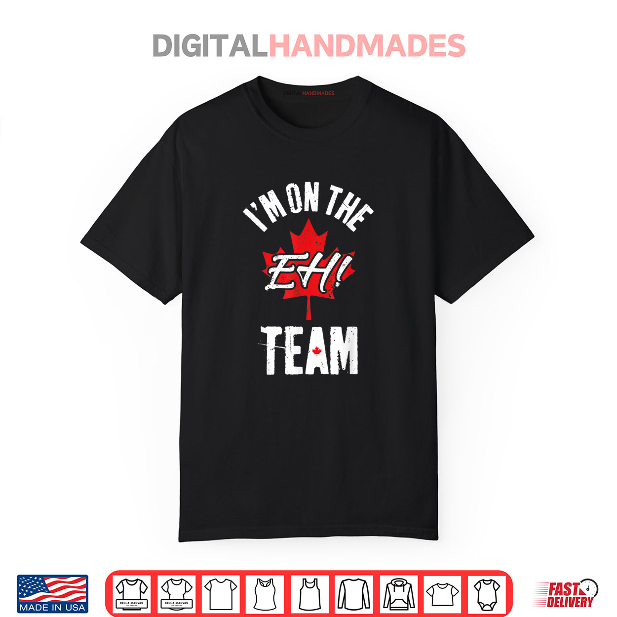 I’m On The Eh Team Sports Funny Happy Canada Day Shirt I’m On The Eh Team Sports Funny Happy Canada Day Shirt