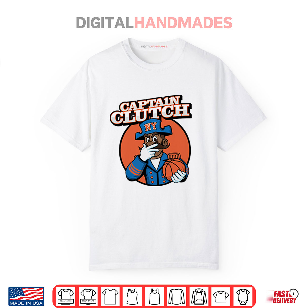 Jalen Brunson Captain Clutch Shirt Jalen Brunson Captain Clutch Shirt