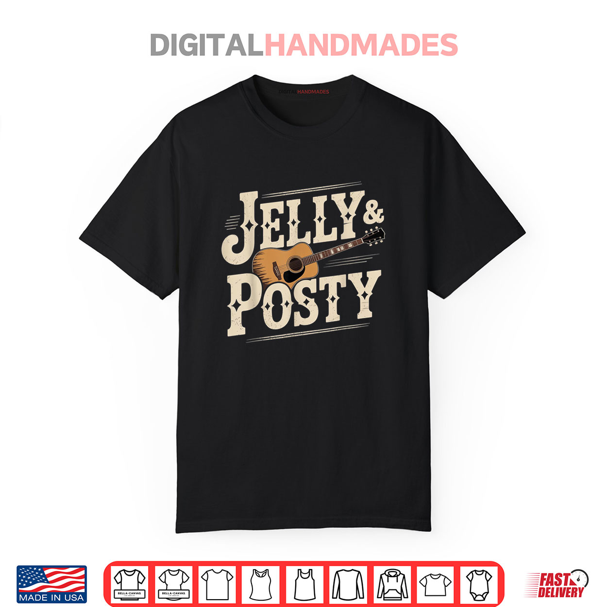 Jelly & Posty Country Music Tour Shirt Jelly & Posty Country Music Tour Shirt