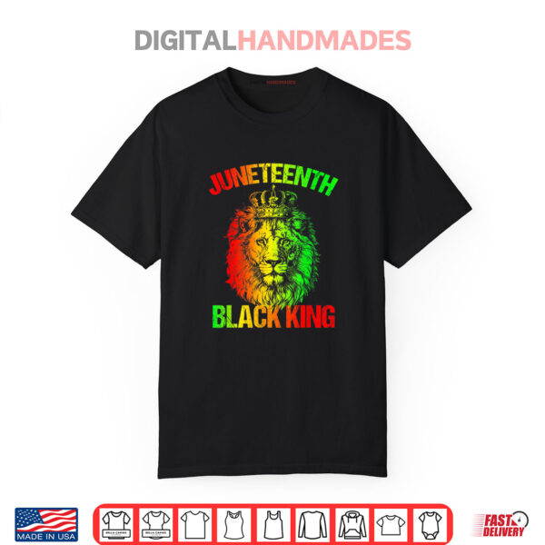 Juneteenth African American Black Lion 1865 King Shirt