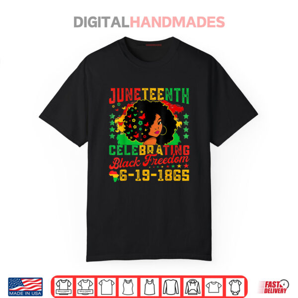 Juneteenth Flag Celebrating Black Freedom Juneteenth 1865 Shirt
