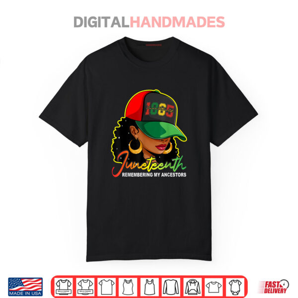 Juneteenth Shirts Women Men African American Juneteenth 1865 Shirt