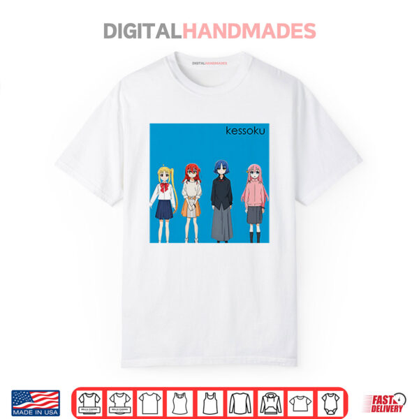 Kessoku Band Bocchi The Rock Anime Shirt