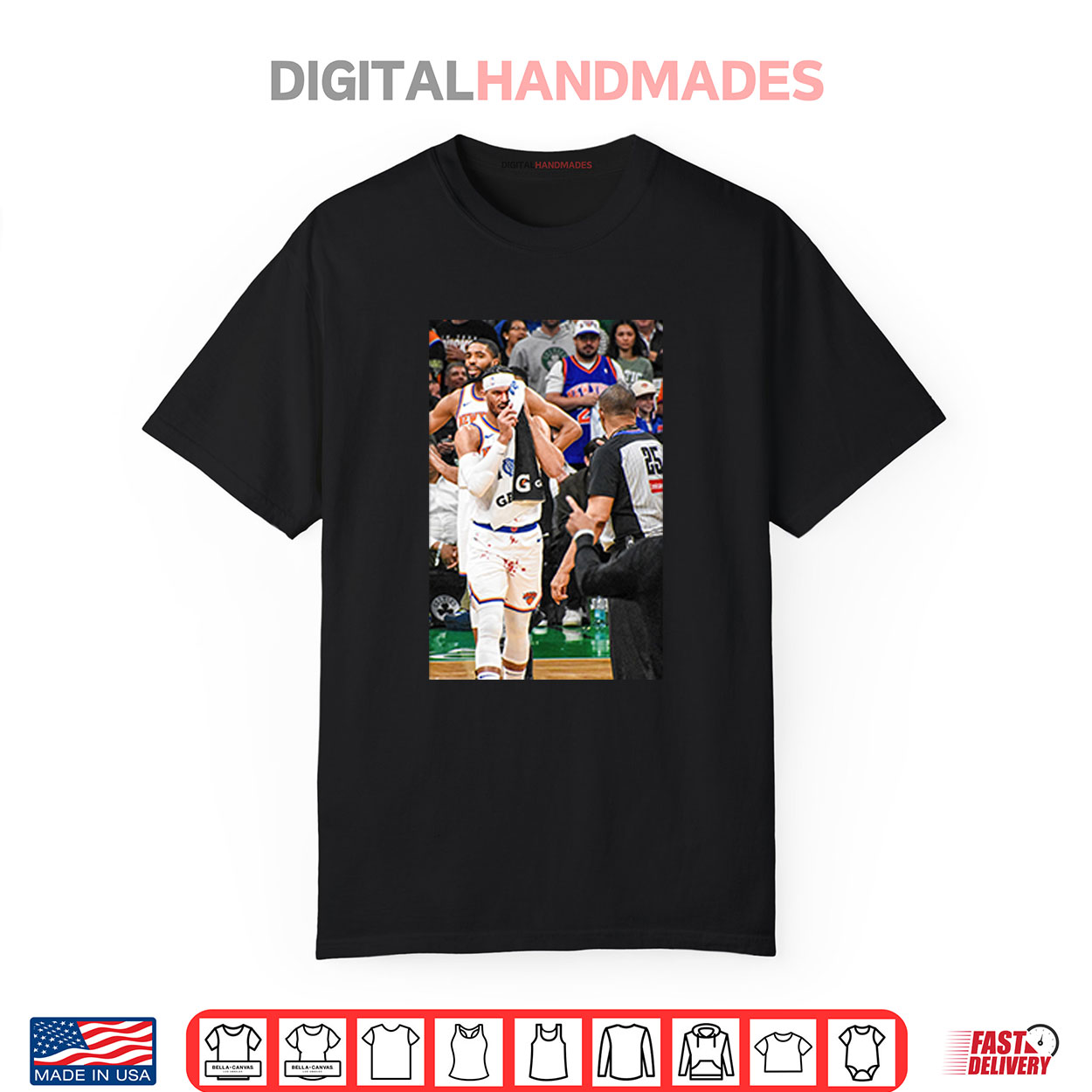 Knicks’ Josh Hart bloodied After Collision Against Celtics Shirt Knicks’ Josh Hart bloodied After Collision Against Celtics Shirt