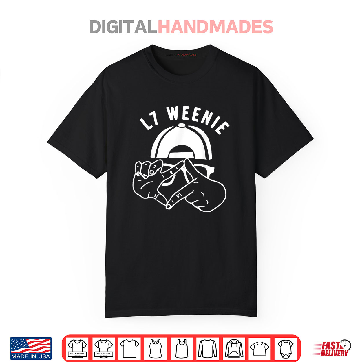 L7 Weenie Baseball Softball Season Apparel Shirt L7 Weenie Baseball Softball Season Apparel Shirt