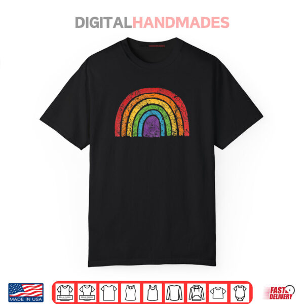 LGBTQ Rainbow Flag Gay Pride LGBT Awareness Month Vintage Shirt
