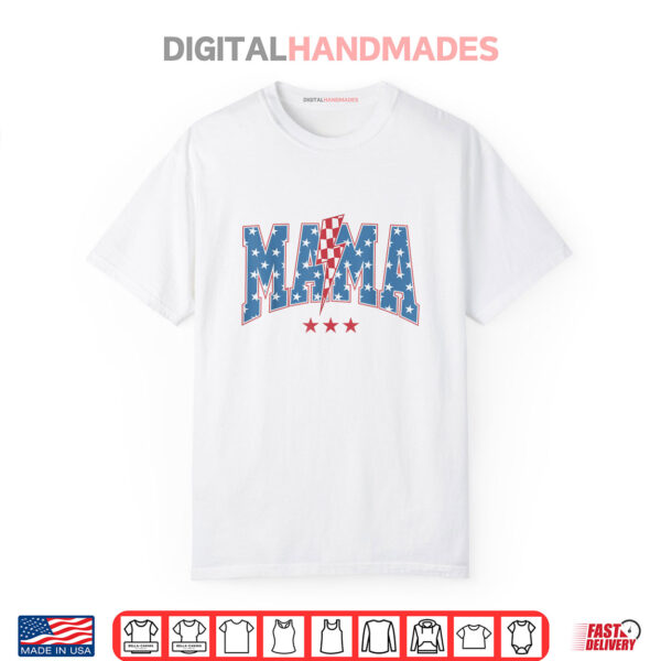 Mama Dada Mini 4th of July American Family Matching Tees Shirt