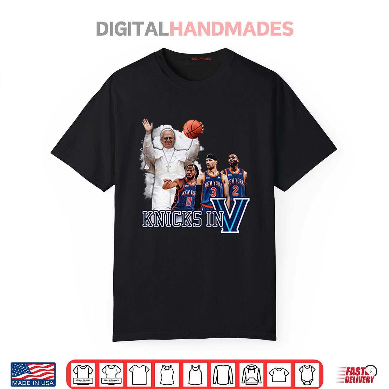 New York Knicks In Five Team Of God Shirt New York Knicks In Five Team Of God Shirt
