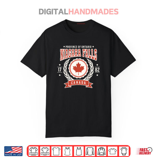 Niagara Falls Canada Day Flag Canadian Pride Souvenir Shirt