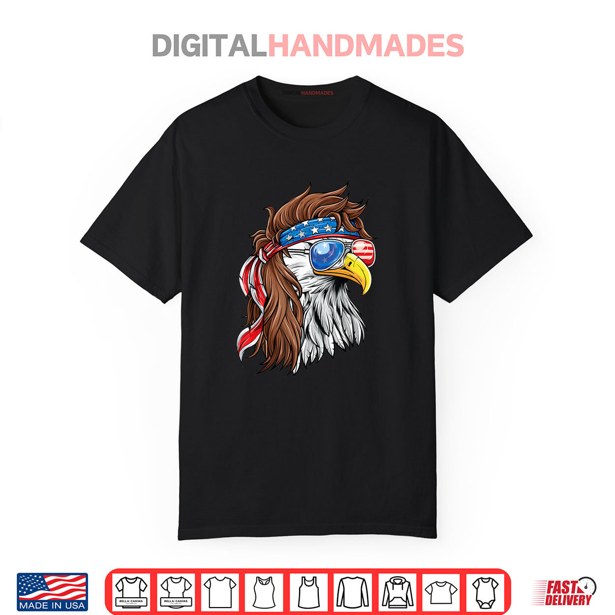 Patriotic Bald Eagle Mullet USA American Flag 4th of July Shirt Patriotic Bald Eagle Mullet USA American Flag 4th of July Shirt