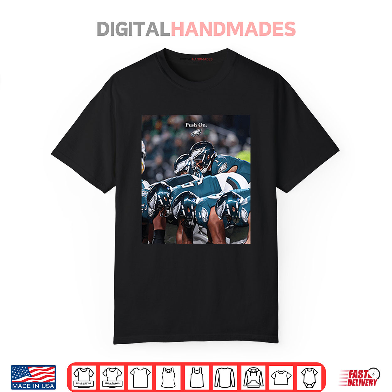 Philadelphia Eagles Push On Shirt Philadelphia Eagles Push On Shirt