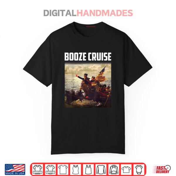 Political Party Booze Cruise Shades & Red Cups Shirt