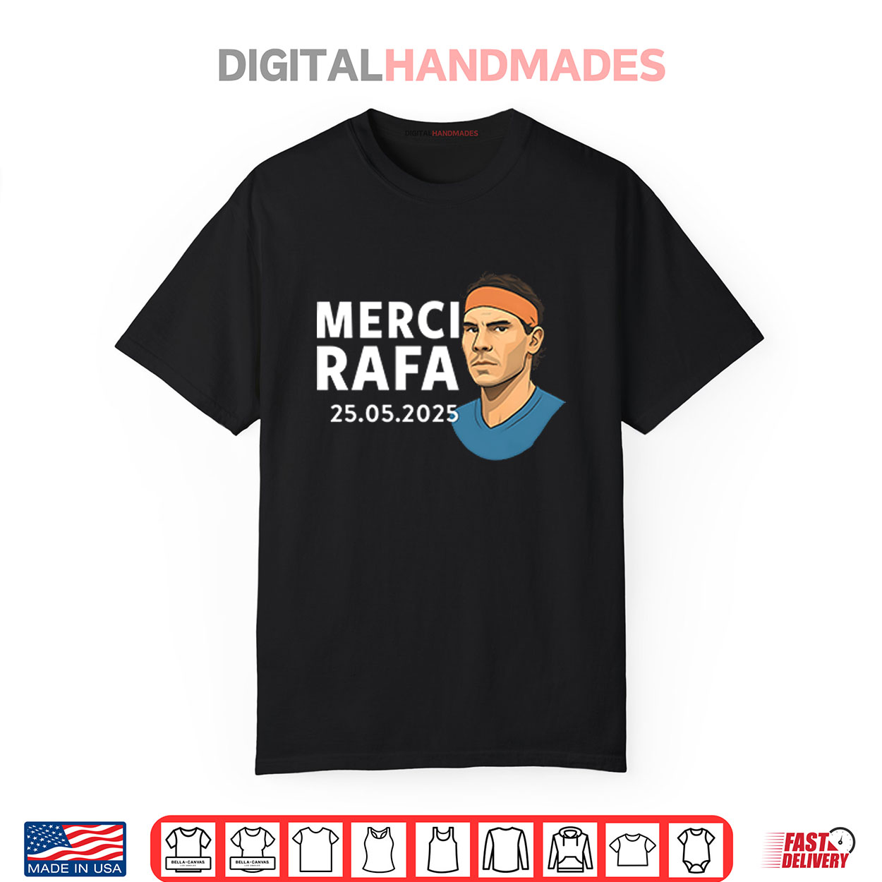 Rafael Nadal Merci Rafa Shirt Rafael Nadal Merci Rafa Shirt