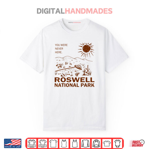 Roswell National Park UFO Flying Saucer Meme Souvenir Shirt