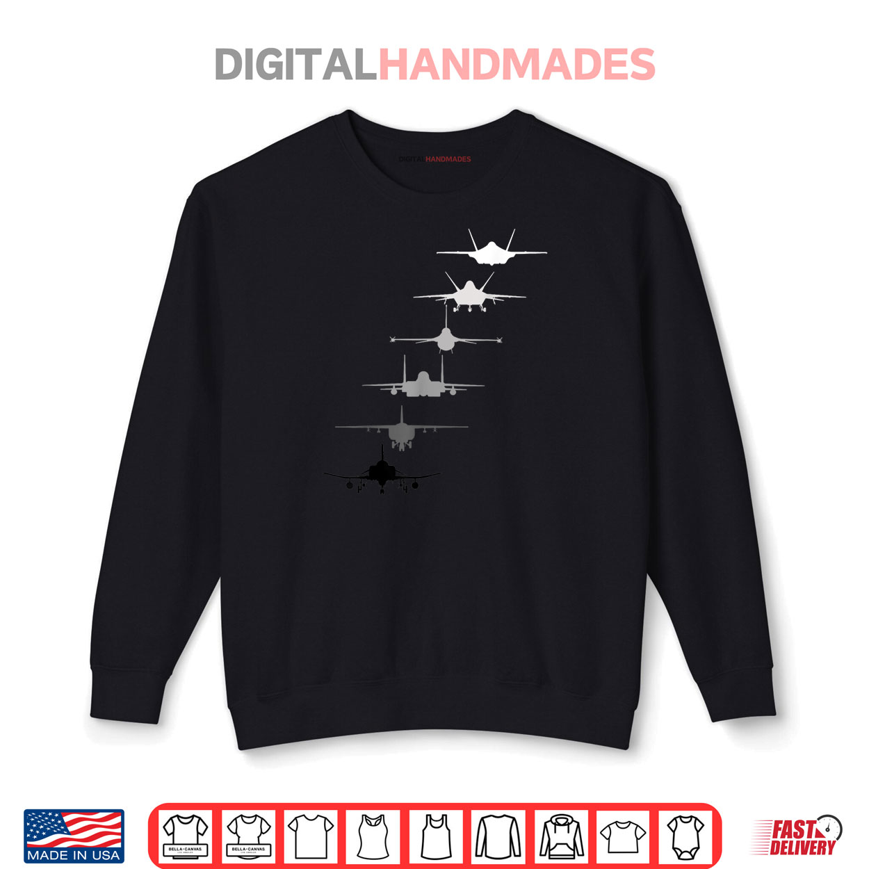 Air Force Fighter Jets F 4 F 111 F 15 F 16 F 22 F 35 Shirt Air Force Fighter Jets F 4 F 111 F 15 F 16 F 22 F 35 Shirt