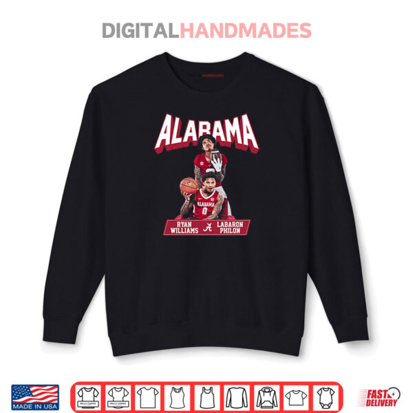 Alabama Ryan Williams And Labaron Philon Shirt 1 Sweatshirt Alabama Ryan Williams And Labaron Philon Shirt