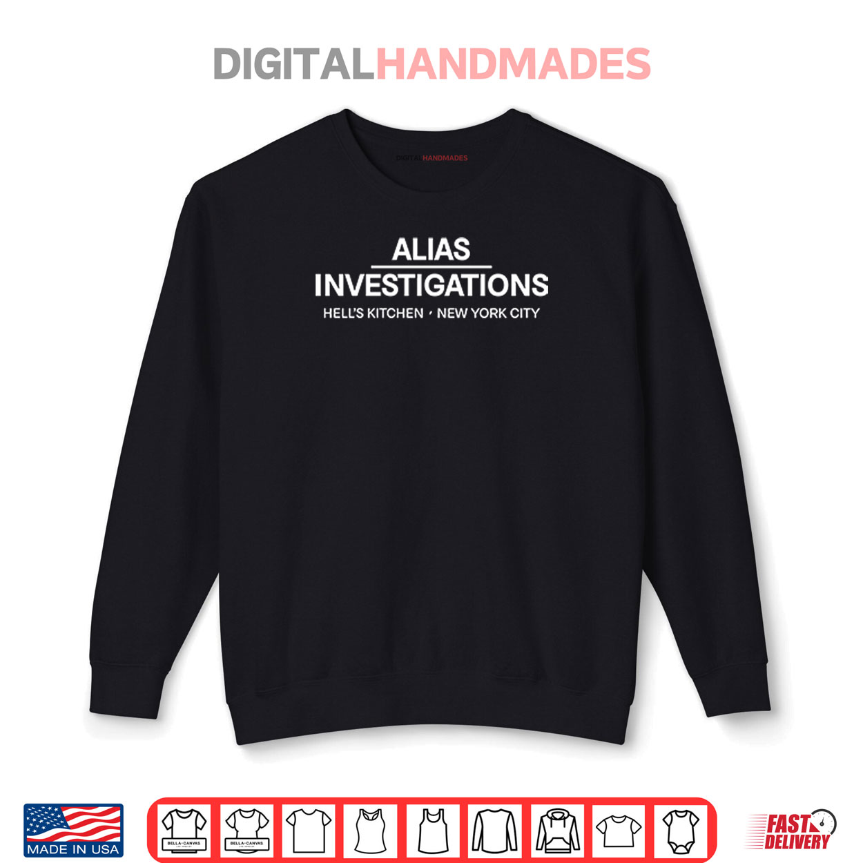 Alias Investigations Hell’s Kitchen New York City Shirt Alias Investigations Hell’s Kitchen New York City Shirt