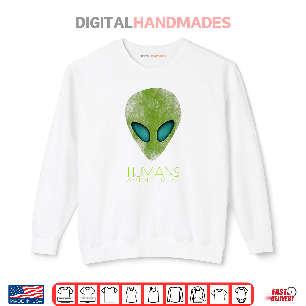 Alien Funny Humans Aren’t Real Cute UFO Shirt Alien Funny Humans Aren’t Real Cute UFO Shirt