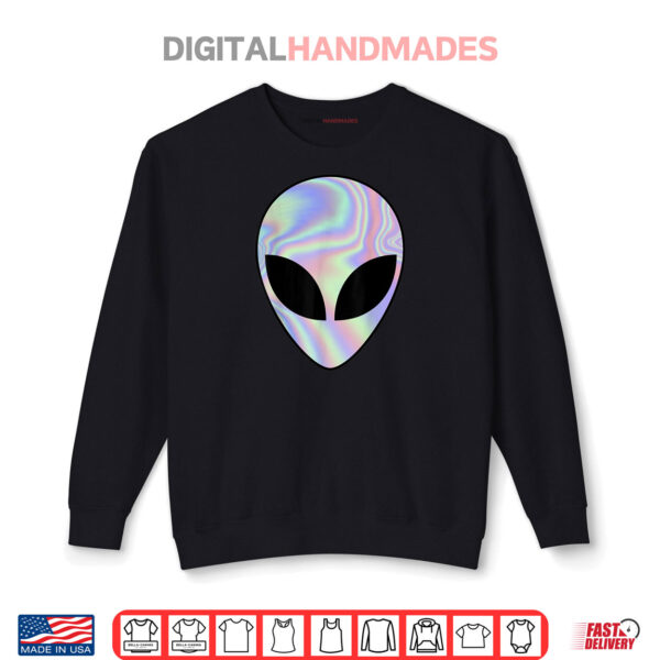 Alien Head T Shirt Colorful Alien Shirt Rave Tee Believe UFO Shirt 1 Sweatshirt Alien Head T Shirt Colorful Alien Shirt Rave Tee Believe UFO Shirt