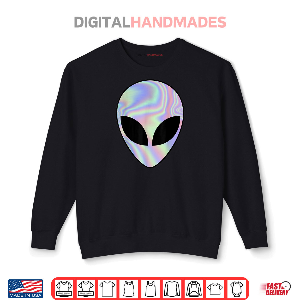 Alien Head T Shirt Colorful Alien Shirt Rave Tee Believe UFO Shirt Alien Head T Shirt Colorful Alien Shirt Rave Tee Believe UFO Shirt