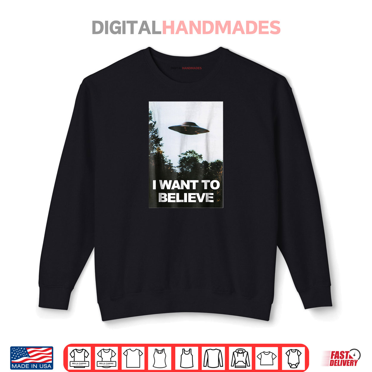 Alien UFO Hunter Shirt I Want To Believe Shirt Alien UFO Hunter Shirt I Want To Believe Shirt