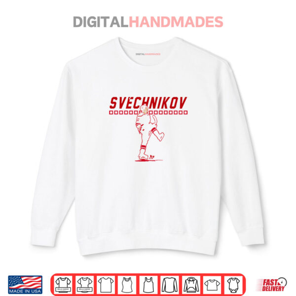 Sweatshirt Andrei Svechnikov Mista Svechnikov Carolina Hurricanes Hockey Shirt
