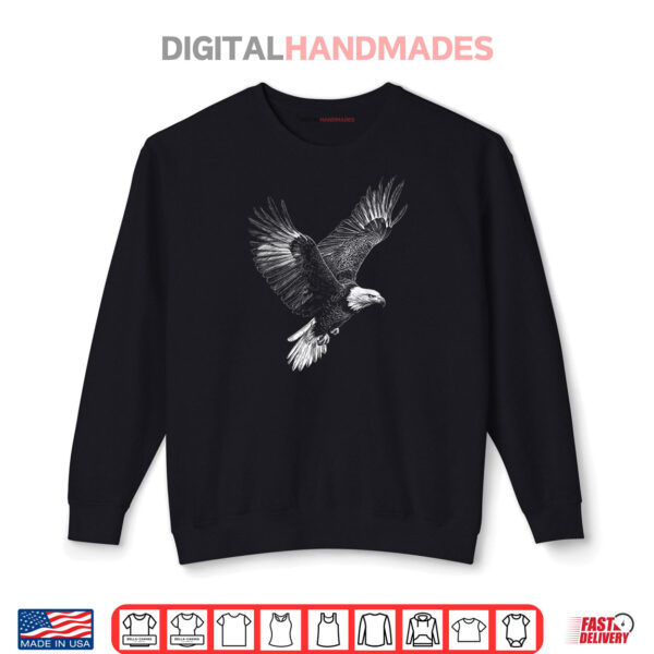 Sweatshirt Bald Eagle 4th of July Patriotic Eagle Shirt