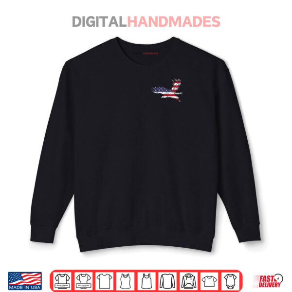 Bald Eagle US Flag Pocket 4th Of July Shirt 1 Sweatshirt Bald Eagle US Flag Pocket 4th Of July Shirt