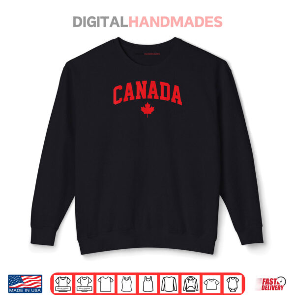 Sweatshirt Canada Day Maple Leaf Canadian Flag Great White North Shirt