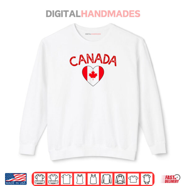 Canada For Canadian Boys And Girls With Canada Flag Day Shirt 1 Sweatshirt Canada For Canadian Boys And Girls With Canada Flag Day Shirt
