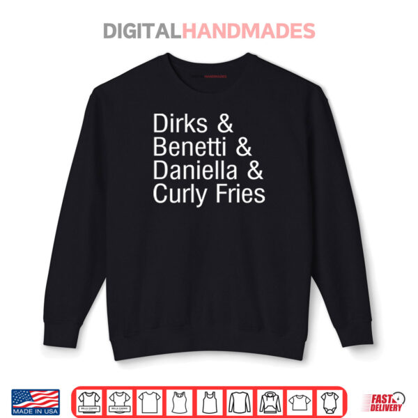 Sweatshirt Dirks Benetti Daniella Curly Fries Shirt