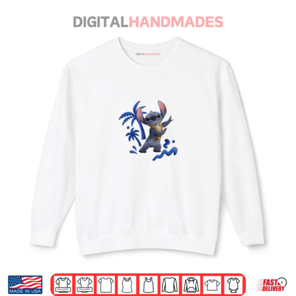 Sweatshirt Disney Lilo Stitch Cute Hula Dancing Stitch Shirt