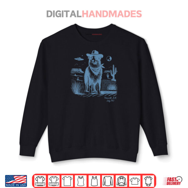 Sweatshirt Dog Australian Shepherd Aussie Vintage UFO Western Cowboy Shirt