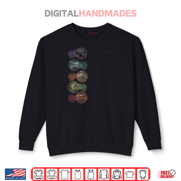 DreamWorks Dragons Class Types Shirt 1 Sweatshirt DreamWorks Dragons Class Types Shirt