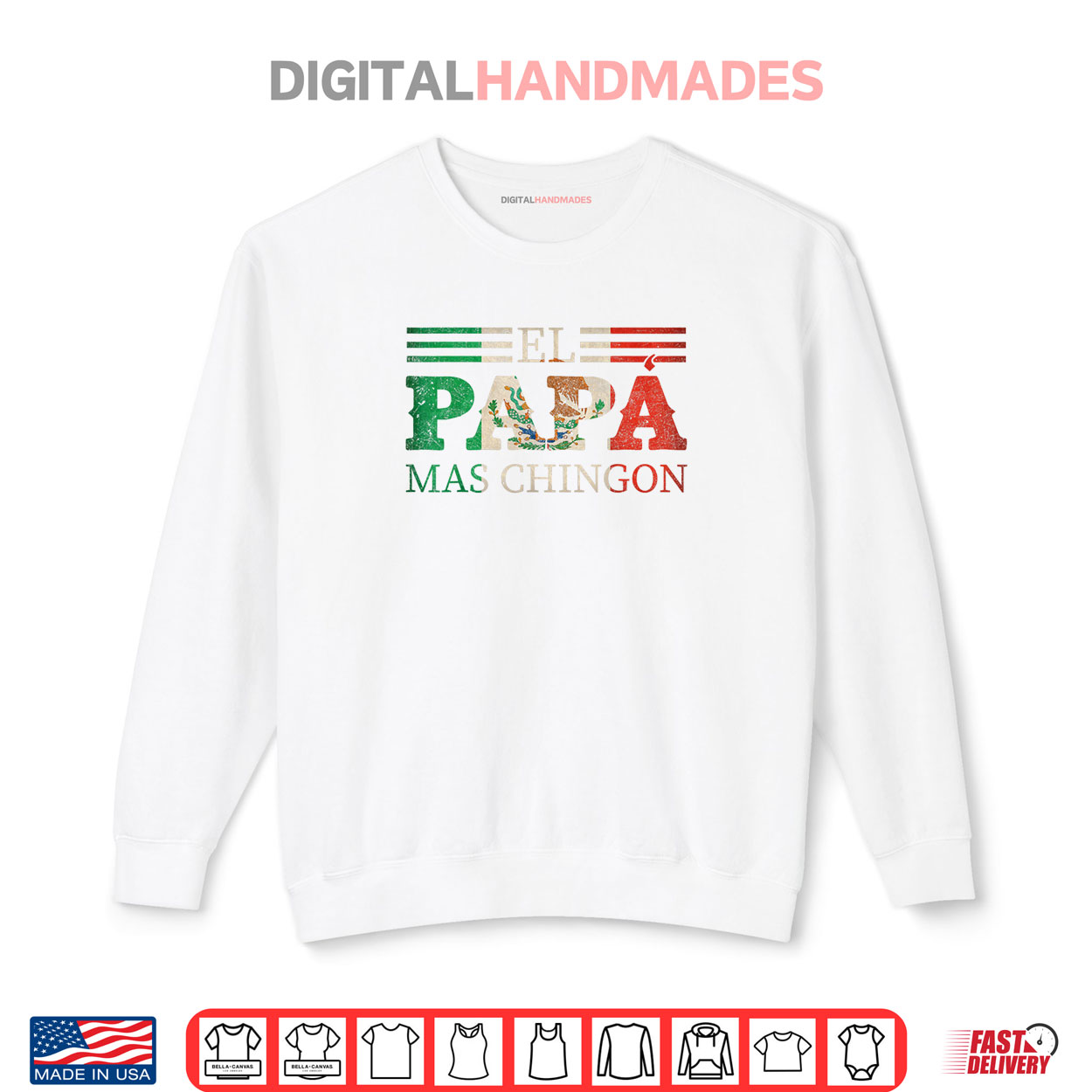 El Papa Mas Chingon Funny Mexican Father’s Day Shirt El Papa Mas Chingon Funny Mexican Father’s Day Shirt