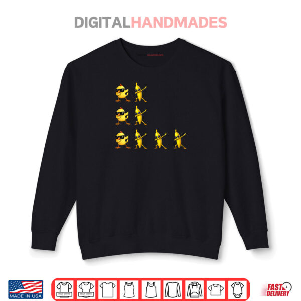 Sweatshirt Funny Chicken Banana Shirt