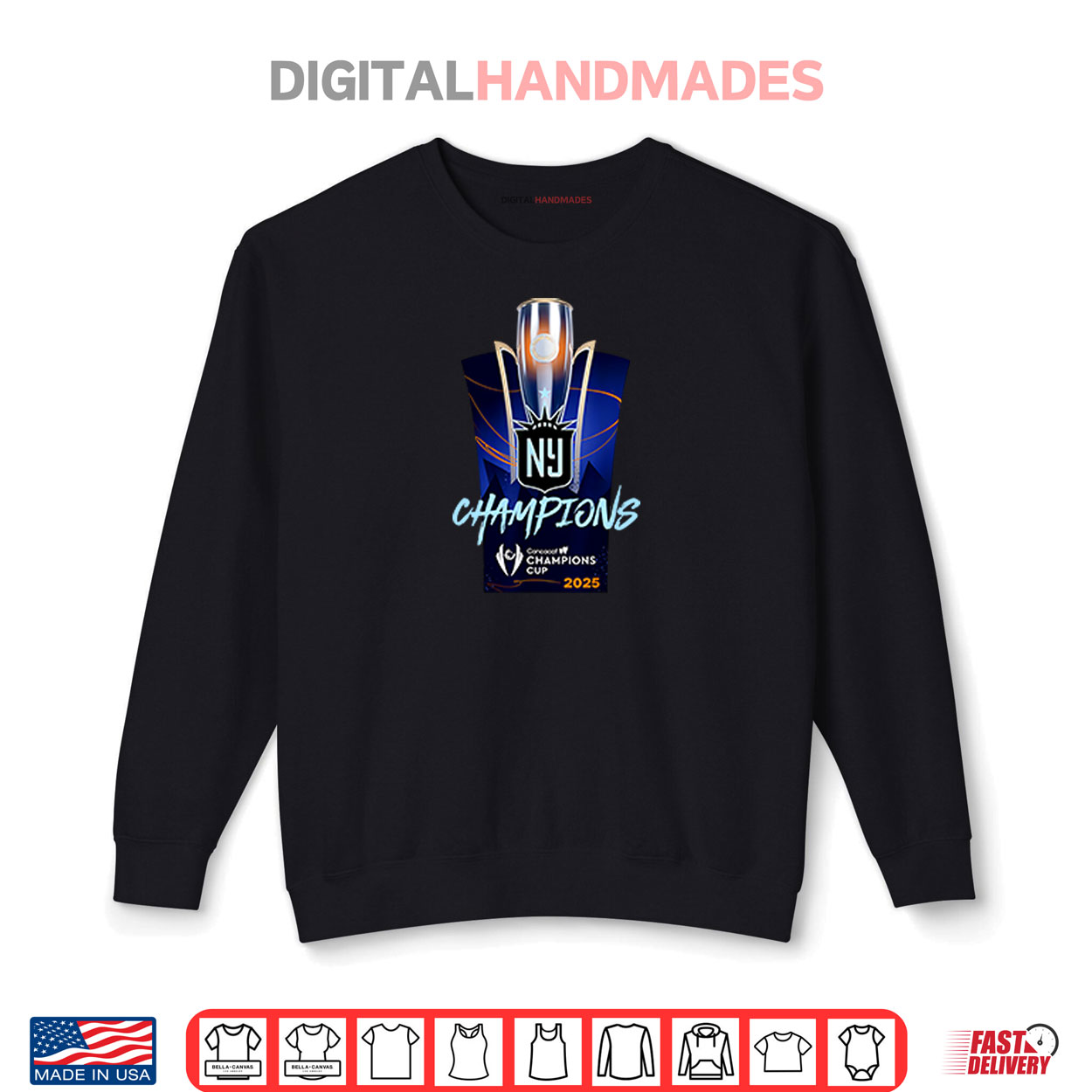 Gotham FC Champions 2025 Concacaf W Champions Cup Winners Soccer Shirt Gotham FC Champions 2025 Concacaf W Champions Cup Winners Soccer Shirt