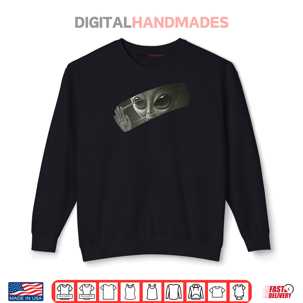 Graphic UFO Alien Shirt Graphic UFO Alien Shirt