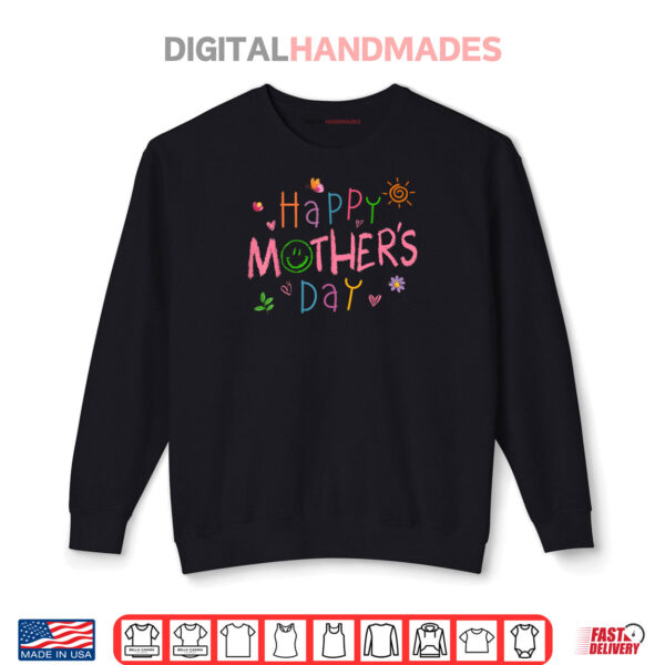 Sweatshirt Happy Mothers Day Shirt For Toddler Baby Kids Saying For Mom Shirt