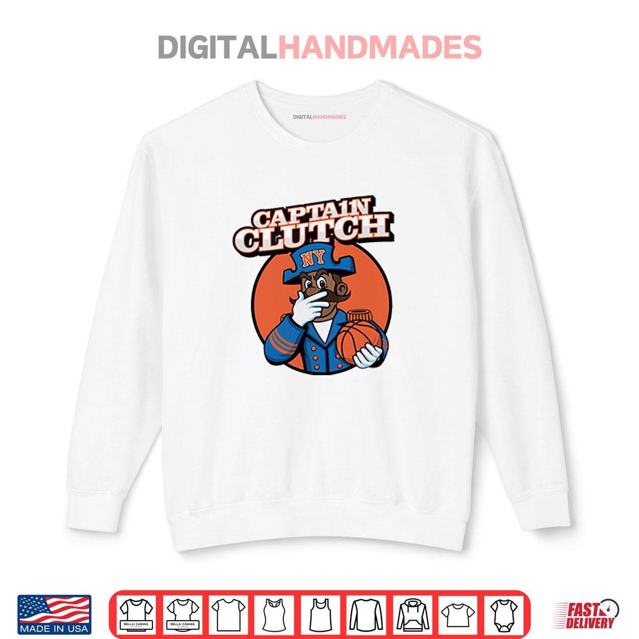 Jalen Brunson Captain Clutch Shirt Jalen Brunson Captain Clutch Shirt