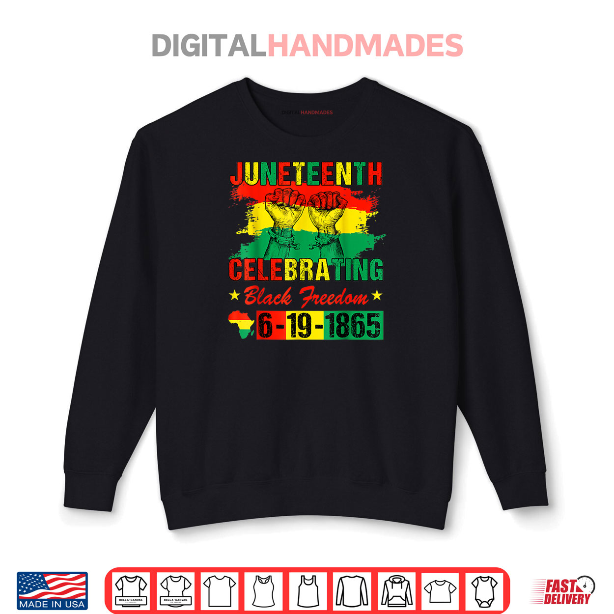 Juneteenth Celebrating Black Freedom 1865 African American Shirt Juneteenth Celebrating Black Freedom 1865 African American Shirt